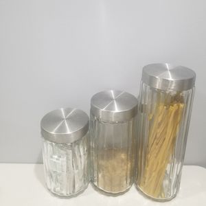 3 Piece Kitchen Canister Set